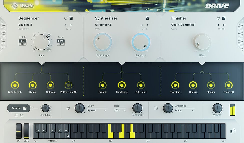 Ujam Virtual Instruments UJAM DRIVE: Distortion Plugin