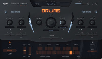UJAM DRUMS: Drum Instrument Bundle – Professional Audio Software & Plugin