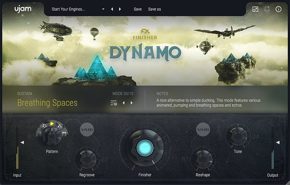 Ujam Virtual Instruments UJAM DYNAMO: Multi-Effect Plugin