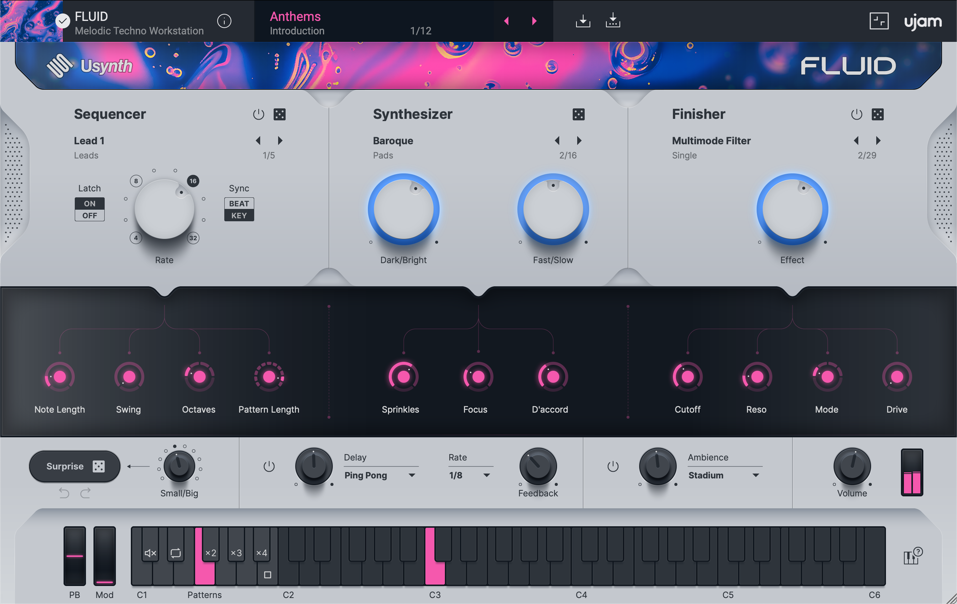 Ujam Virtual Instruments UJAM Fluid: Synth Plugin