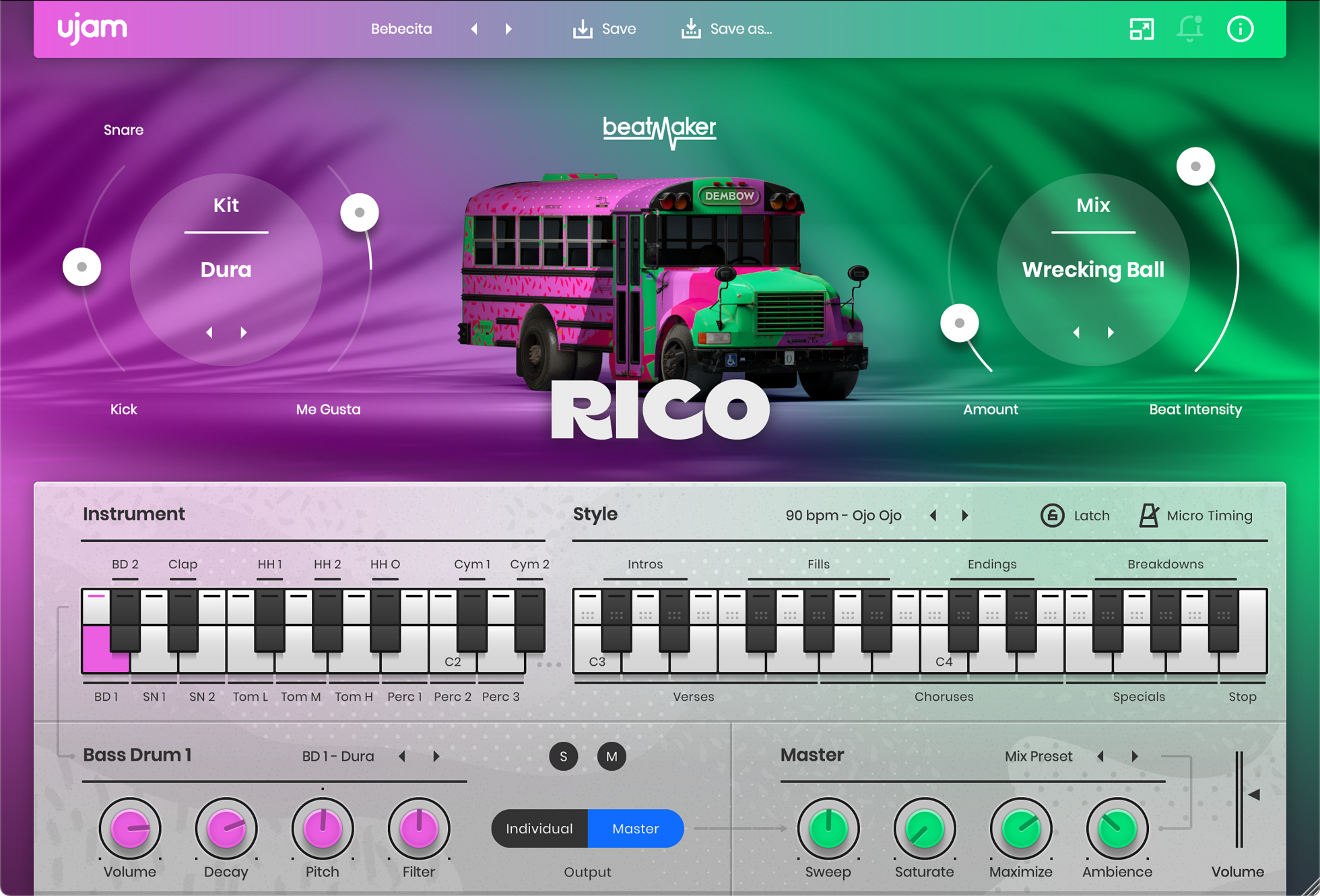 Ujam Virtual Instruments UJAM RICO: Latin Pop Instrument Bundle