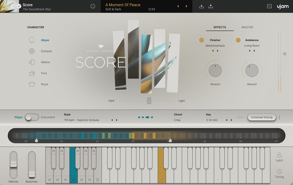 Ujam Virtual Instruments UJAM SCORE: Piano Plugin