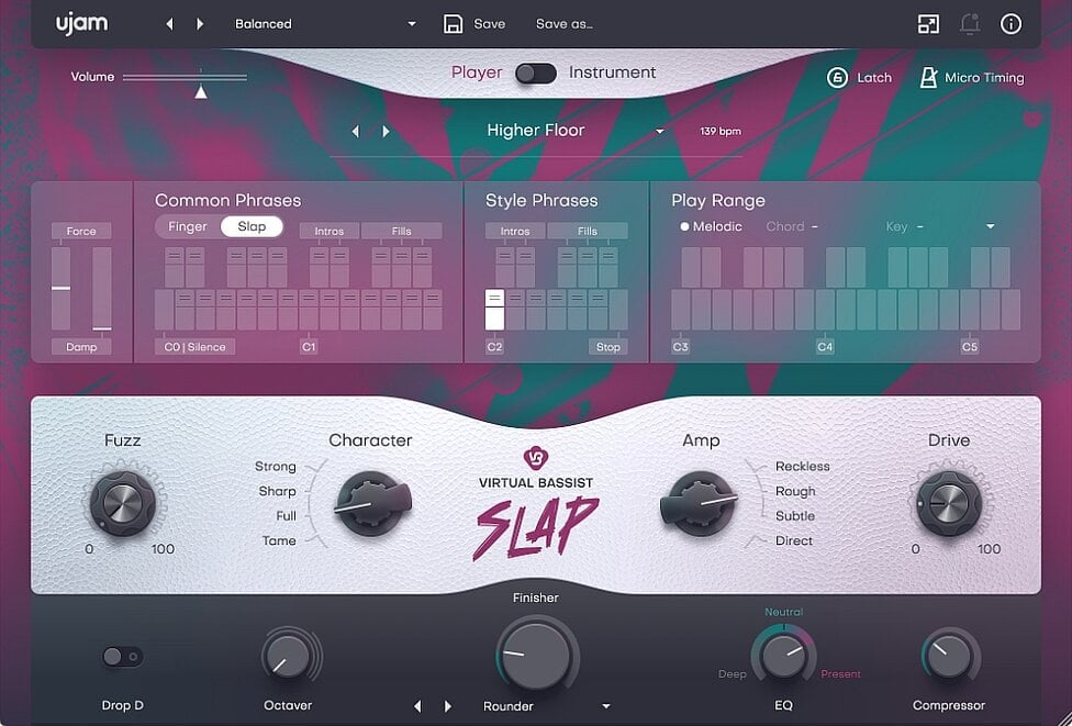 Ujam Virtual Instruments UJAM SLAP: Bass Instrument