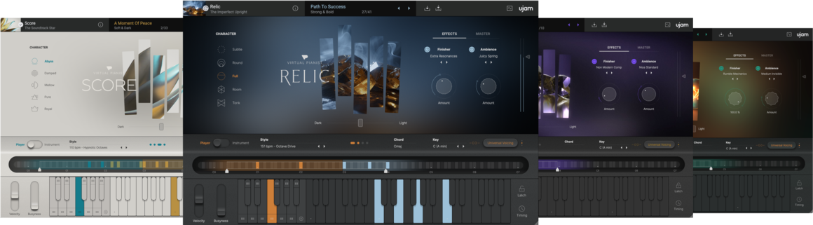 Ujam Virtual Instruments UJAM Virtual Pianist Bundle: Piano Plugin Bundle