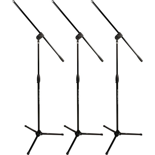 ultimate support microphone stands ultimate support mc-40b pro 3-pack microphone stand