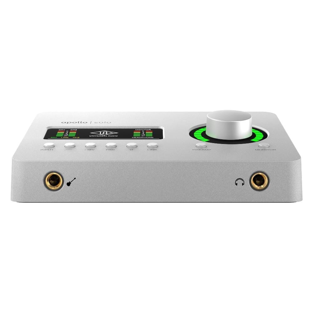 universal audio audio interfaces universal audio apollo solo usb audio interface - heritage edition with uad plug-ins