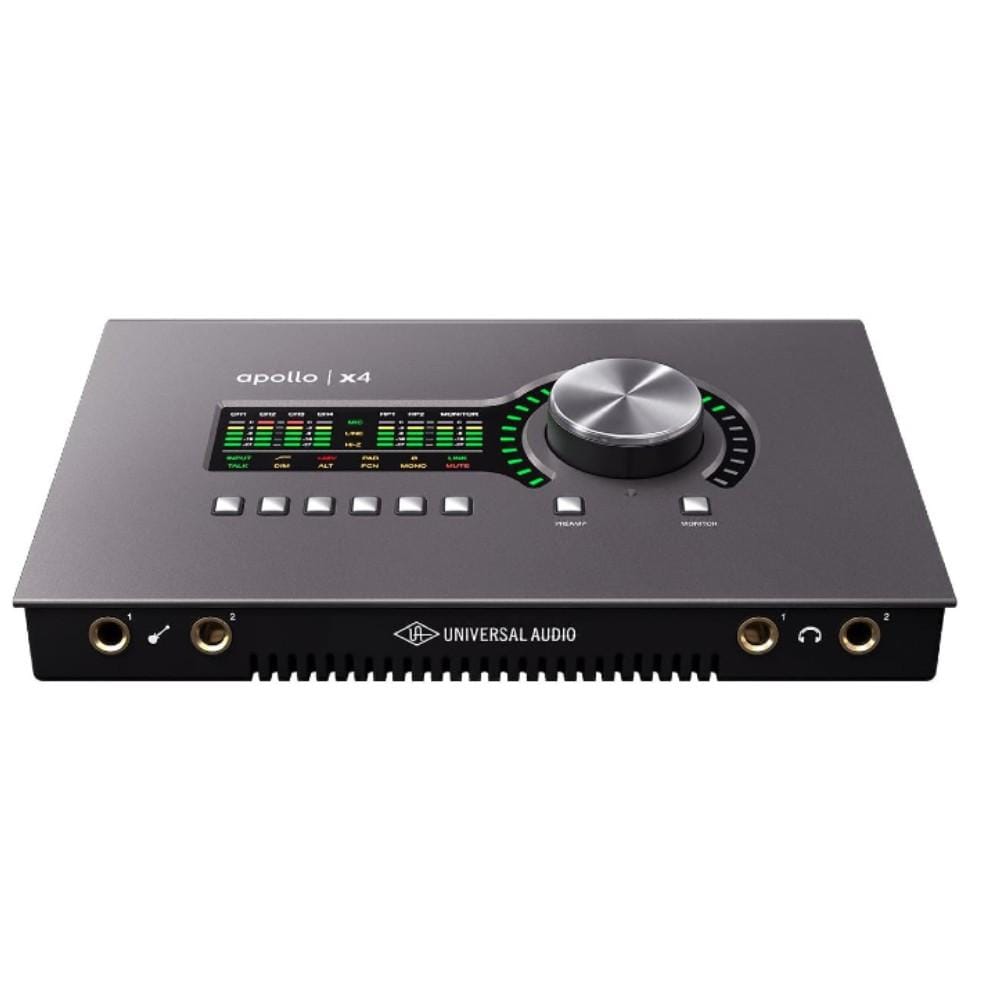 universal audio audio interfaces universal audio apollo x4 heritage edition thunderbolt 3 audio interface with uad plug-ins