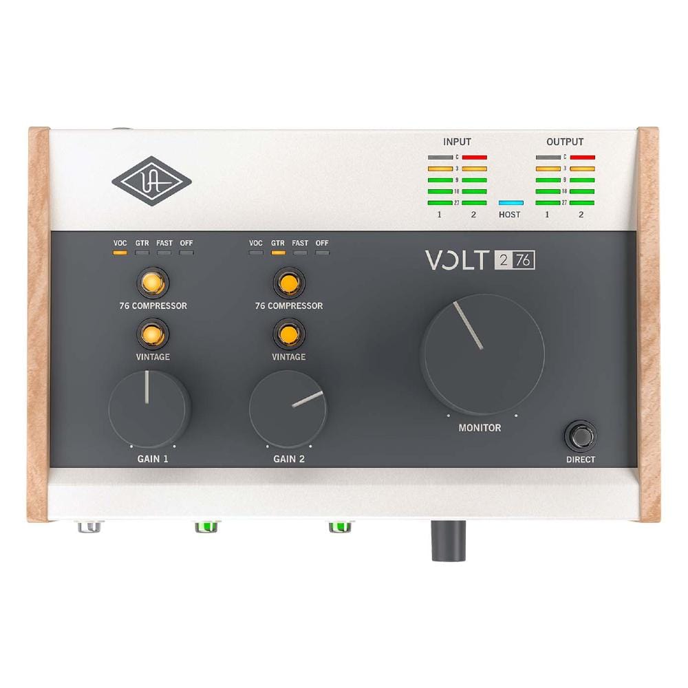 universal audio audio interfaces universal audio volt 276 usb c 2x2 audio interface with uad plug-ins