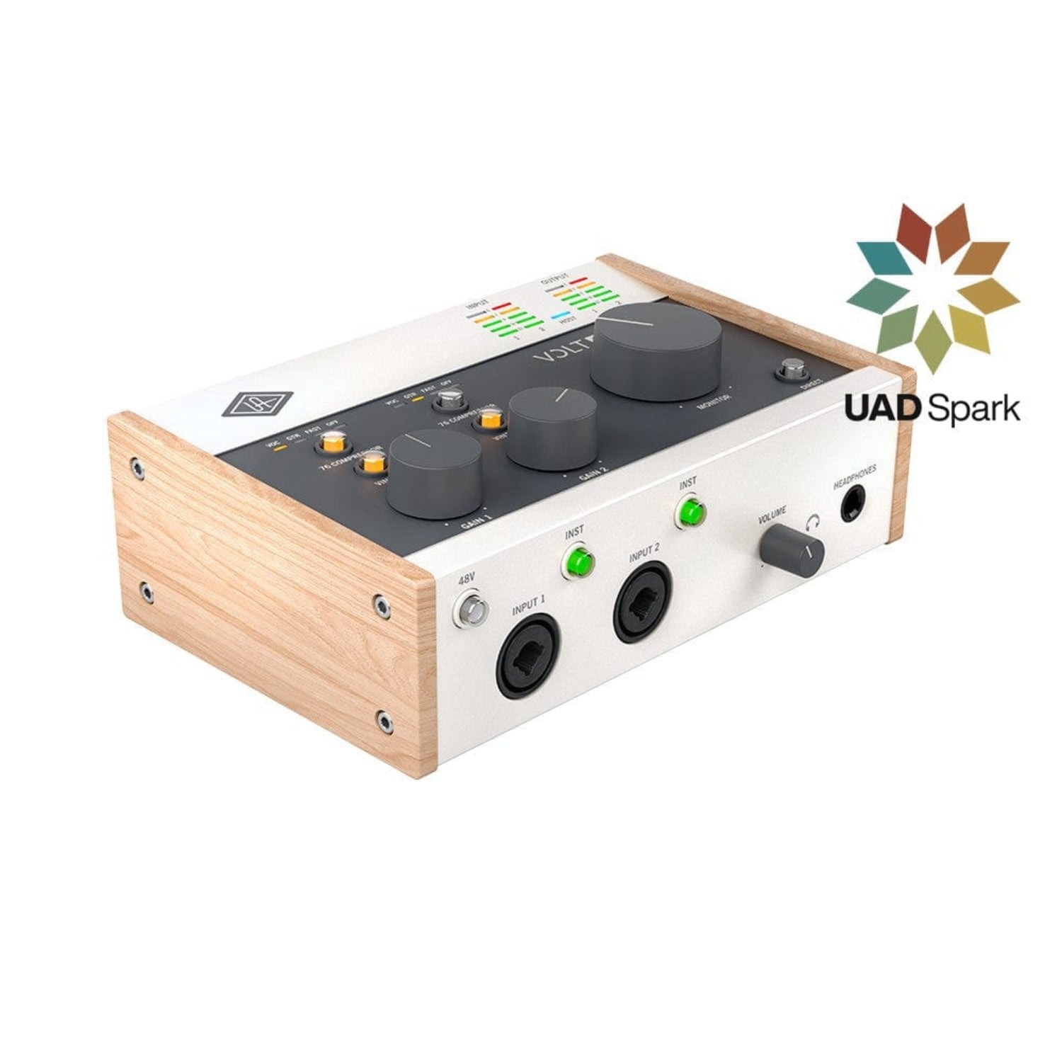 universal audio audio interfaces universal audio volt 276 usb c 2x2 audio interface with uad plug-ins