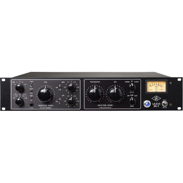 universal audio channel strips universal audio la-610 mk ii classic tube recording channel