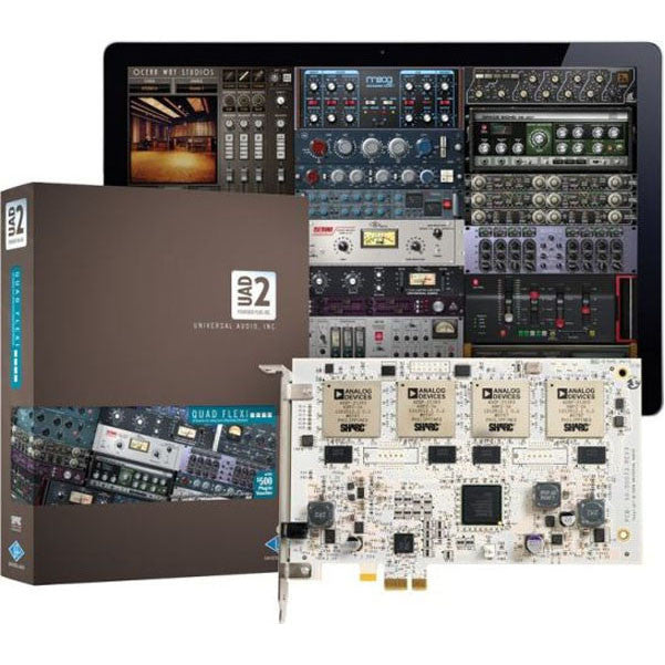 universal audio daw software universal audio uad-2 quad flexi