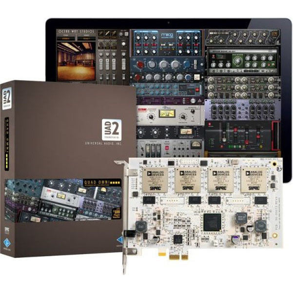universal audio daw software universal audio uad-2 satellite quad omni (v5.7) dsp accelerator card