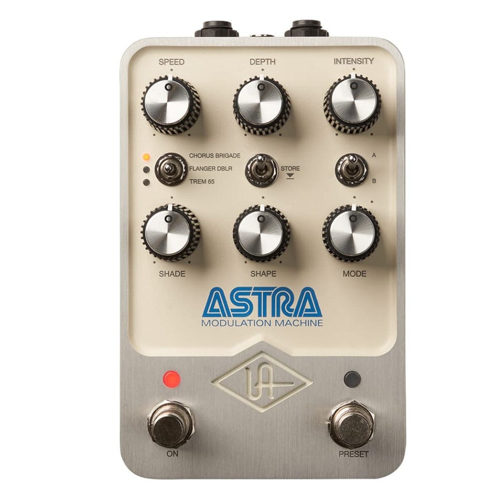 universal audio effect pedals universal audio astra modulation effect pedal