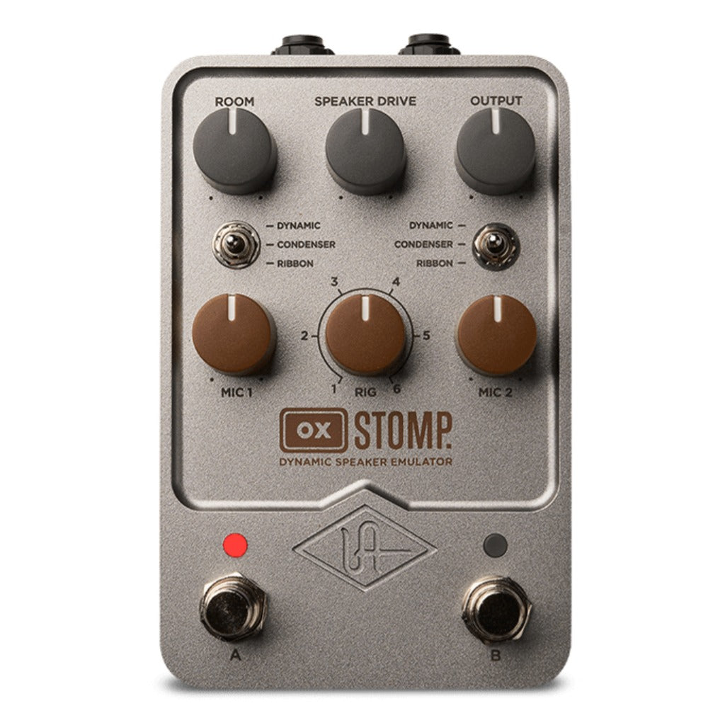 Universal Audio Effect Pedals Universal Audio OX Stomp Dynamic Speaker Emulator