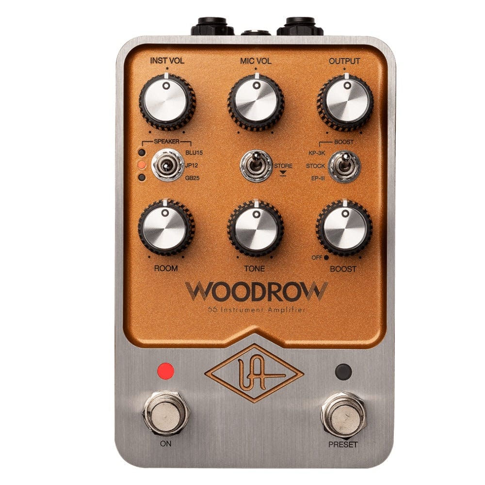 universal audio effect pedals universal audio woodrow '55 instrument amplifier pedal