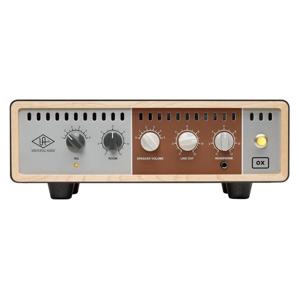 universal audio guitar processors universal audio ox amp top box