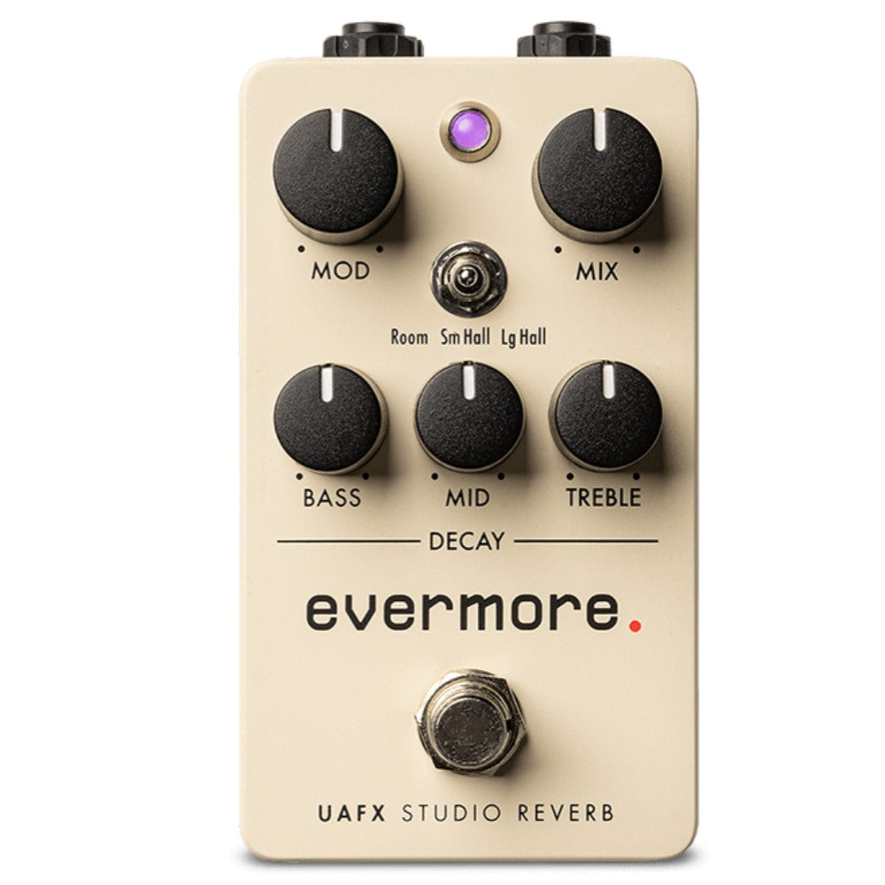 Universal Audio Reverb Pedals Universal Audion Evermore Studio Reverb Pedal