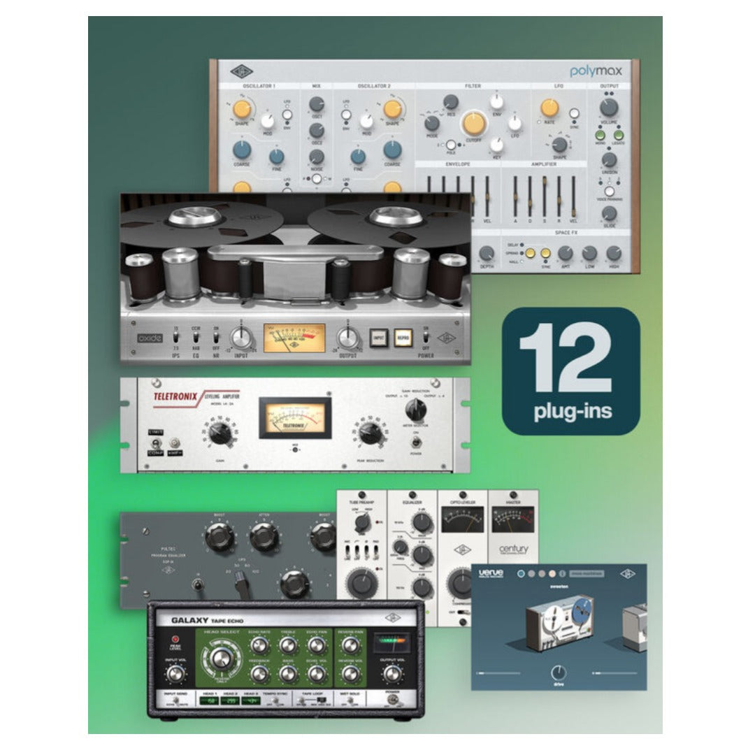 UNIVERSAL AUDIO Virtual Processors Universal Audio Essentials Edition Plugin Bundle