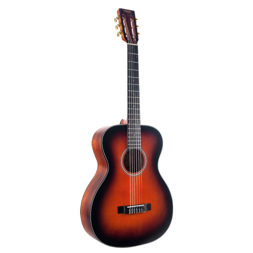 valencia classical guitars classic sunburst valencia va434 classical guitar