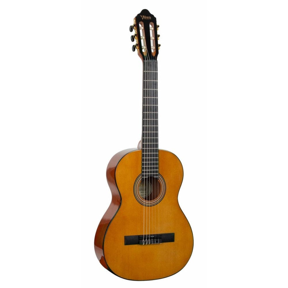 valencia classical guitars valencia vc264h-nat classic guitar 4/4 size- antique natural