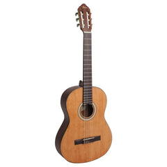 Valencia Classical Guitars Vintage Natural Valencia VC404 4/4 Size Transparent Satin Finish Classical Guitar