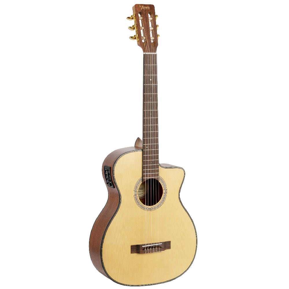valencia electro acoustic guitars natural valencia va434ce electro classical guitar