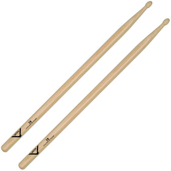 vater drumsticks vater percussion 2b drumsticks, wood tip vh2bw