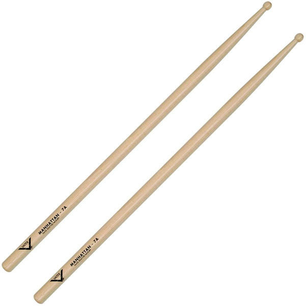 vater drumsticks vater percussion 7a drumsticks, wood tip vh7aw