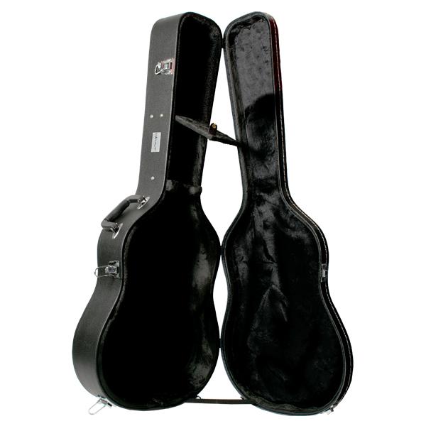 vault acoustic guitar cases vault ac-100 acoustic guitar hardshell case