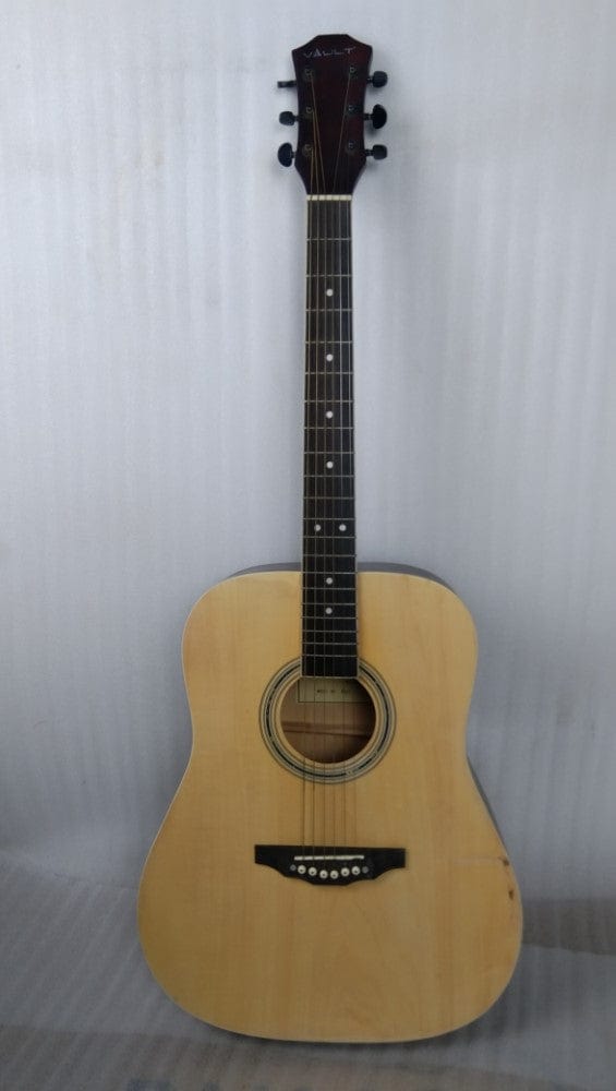 vault acoustic guitars 202301898101 vault ed-10d 41 inch dreadnought acoustic guitar - natural - open box b stock #barcode_202301898101