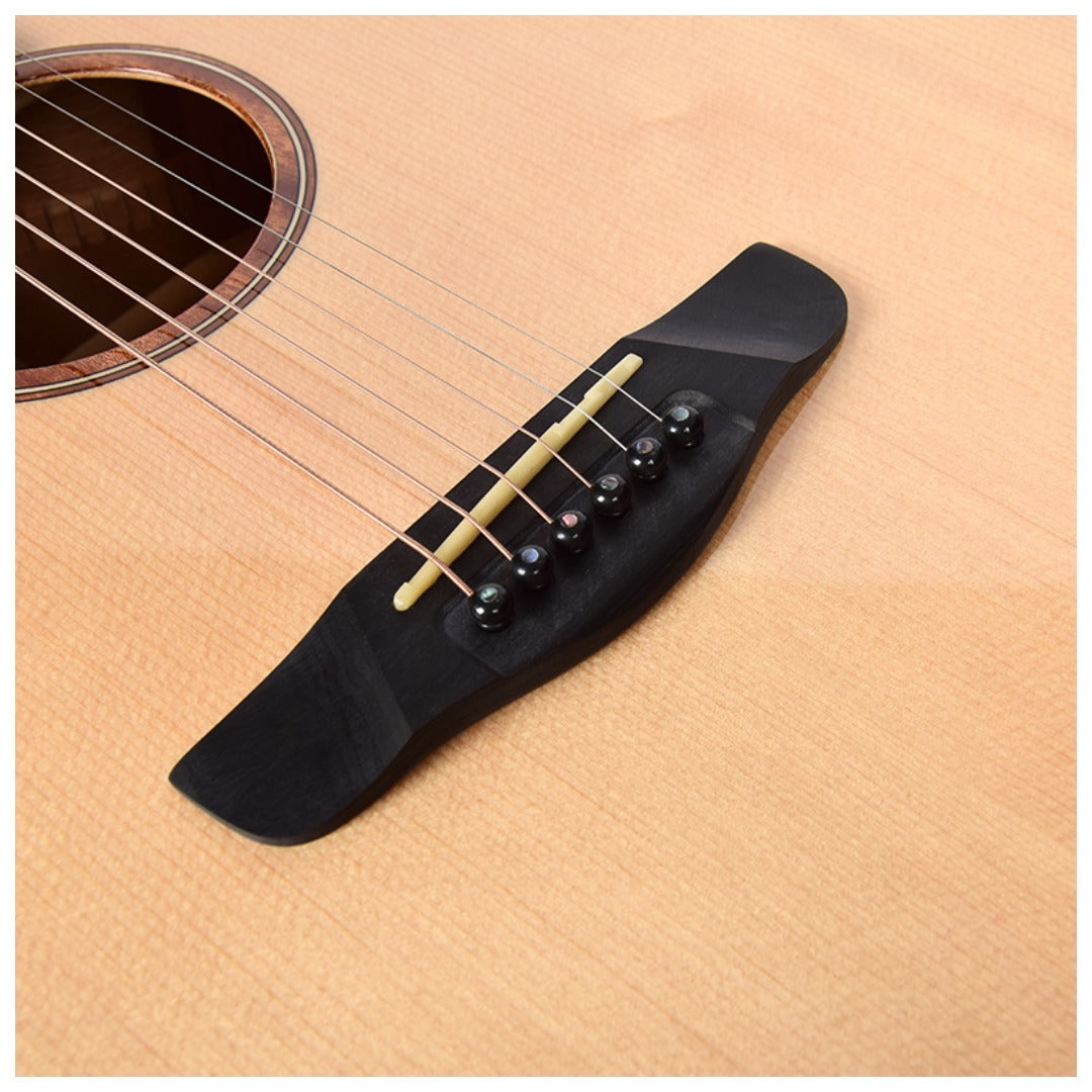 Vault Acoustic Guitars Vault Artisan Premium Electro-Acoustic Guitar with Solid Spruce Top, Solid Mahogany Back and Sides and Fishman Pickup#type_ElectroAcoustic