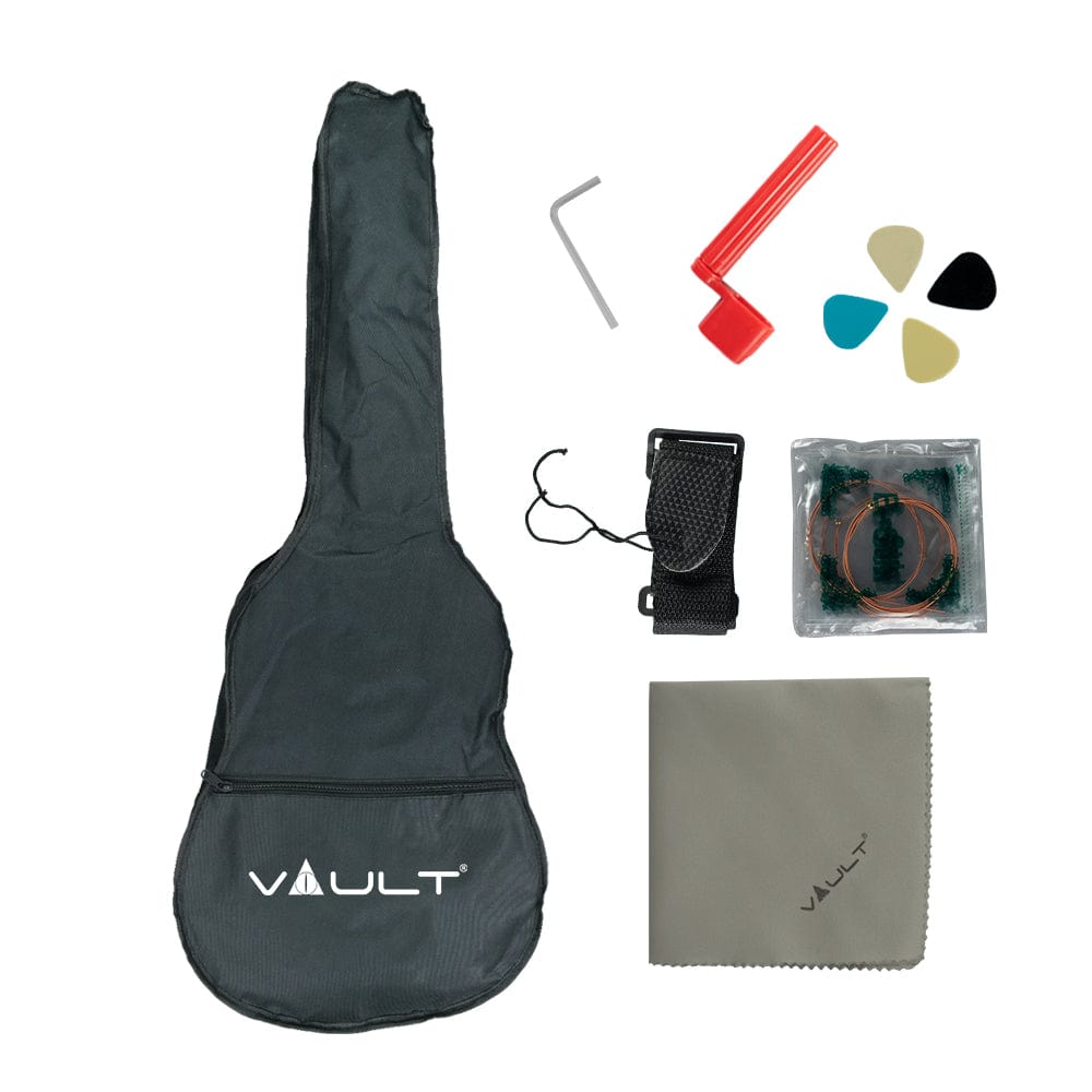 vault acoustic guitars vault da20 dreadnought acoustic guitar kit