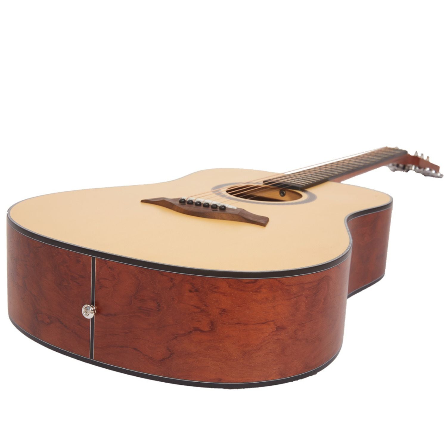 Vault Acoustic Guitars Vault DA25 41" Dreadnought Acoustic Guitar - Natural - Open Box