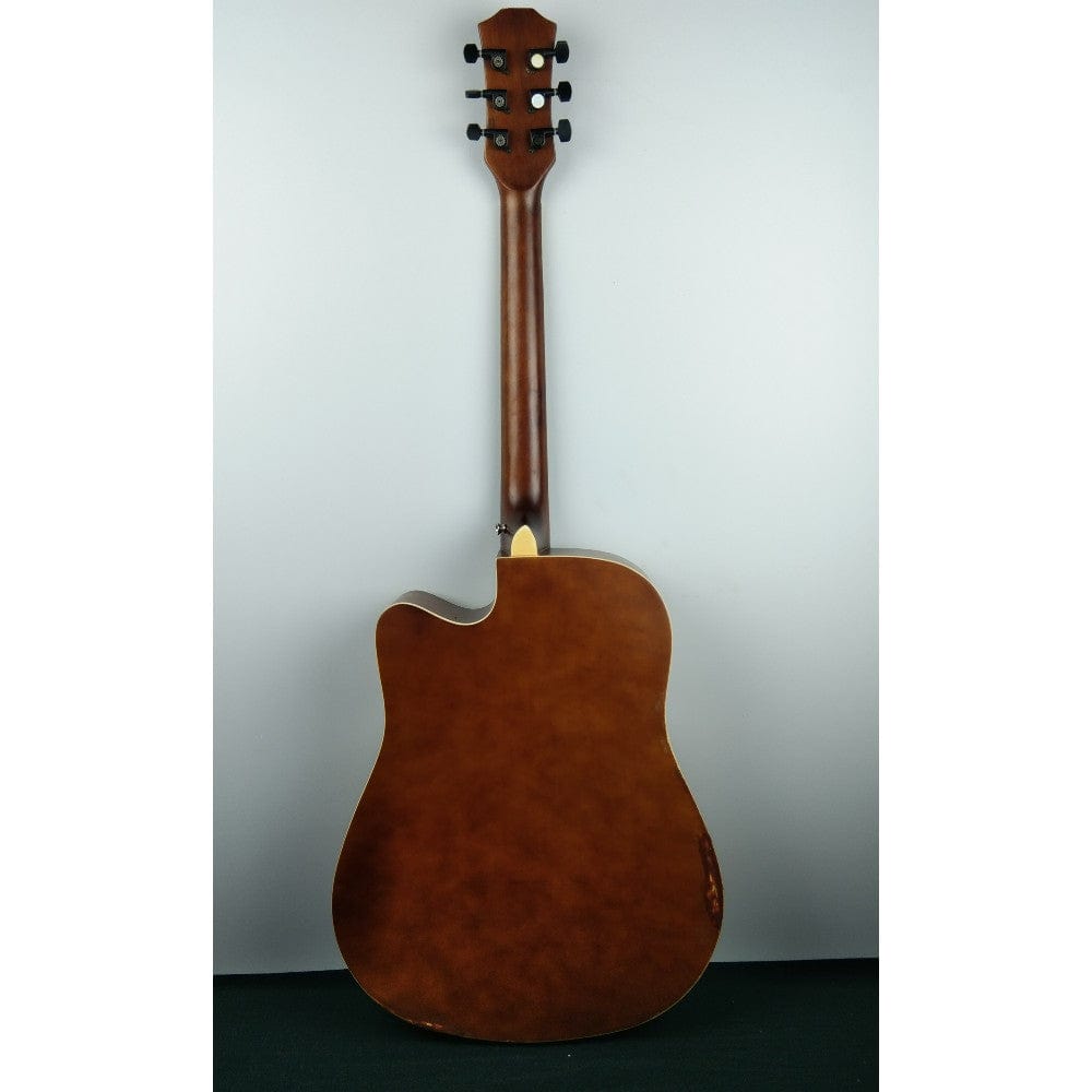 vault acoustic guitars vault ea10 40inch medium 6 string cutaway acoustic guitar - open box b stock #barcode_201901517519