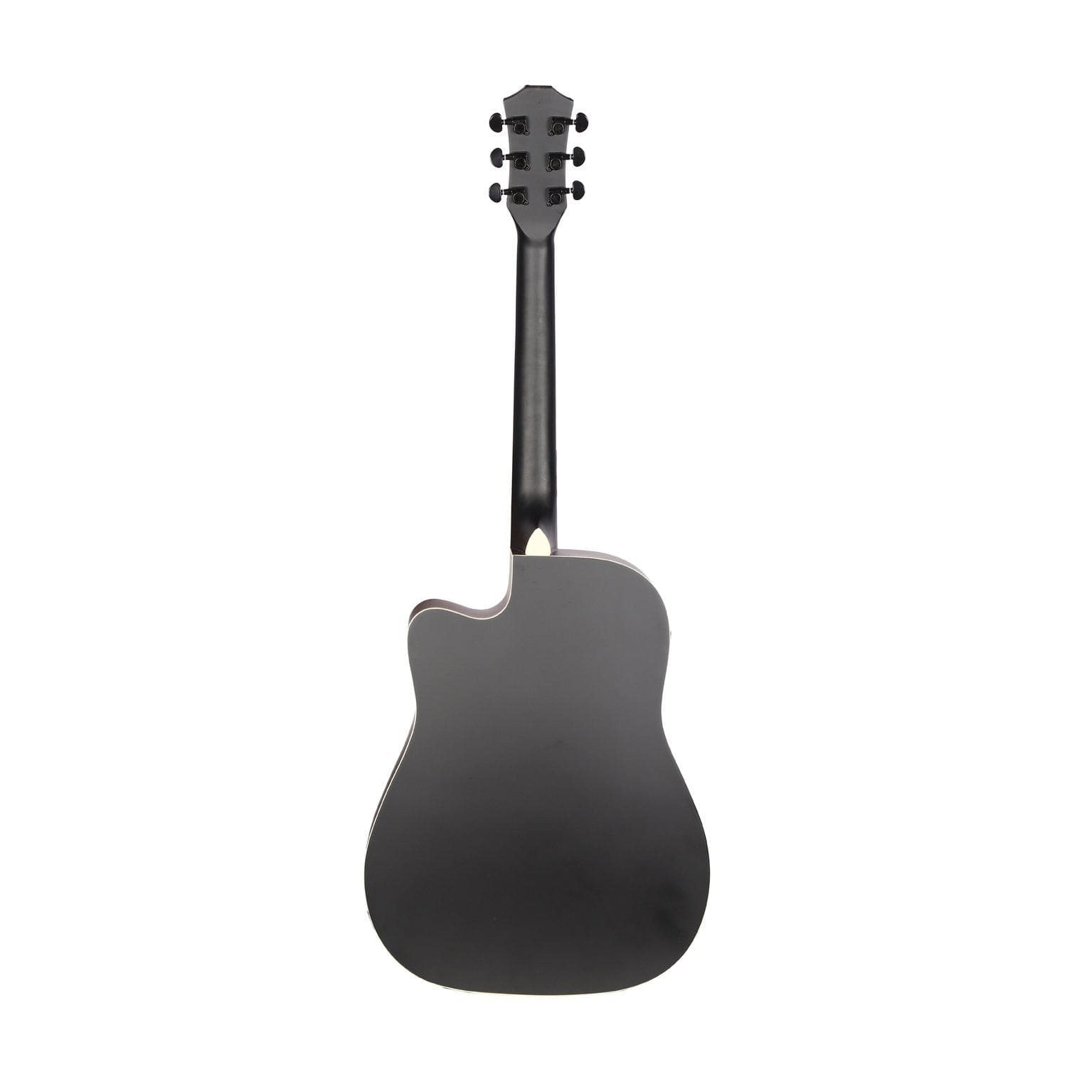 vault acoustic guitars vault ed-10 41 inch cutaway acoustic guitar with bag, strings, straps, picks, stringwinder & polishing cloth - open box