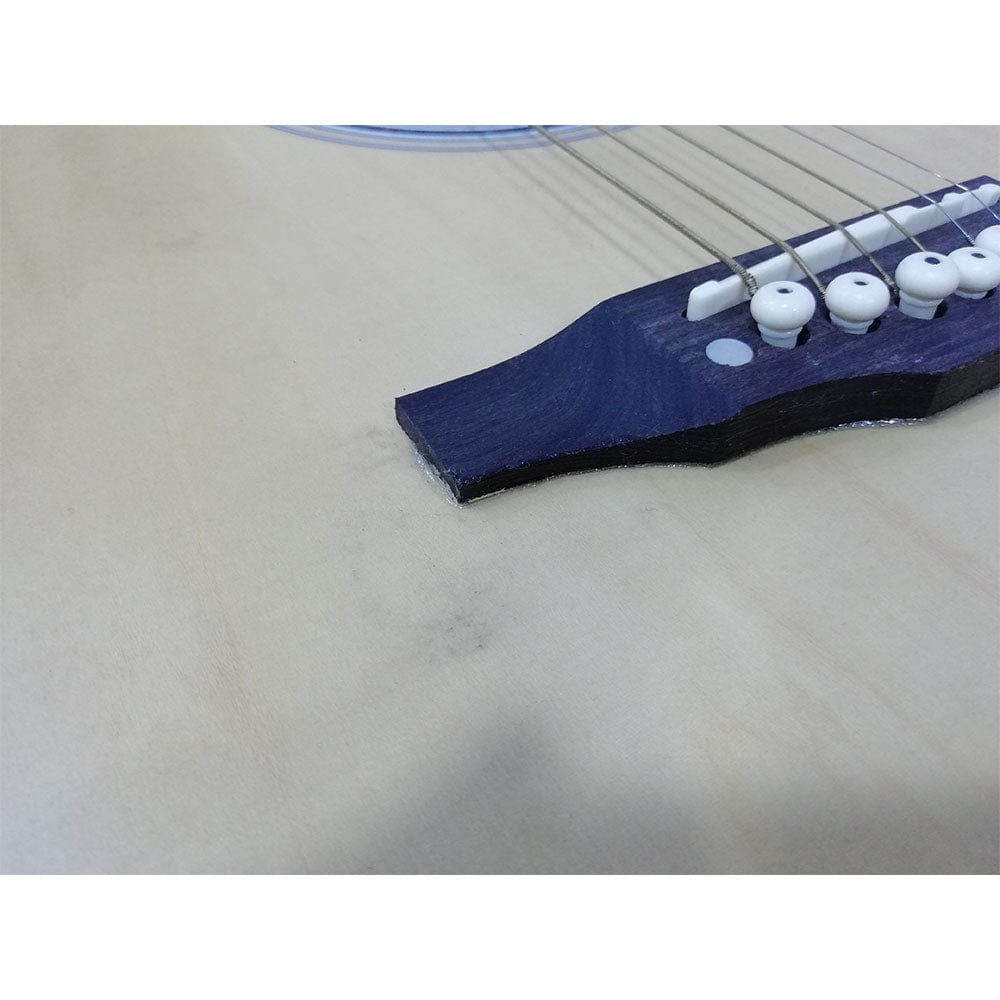 vault acoustic guitars vault ed-10c 41 inch cutaway acoustic guitar - natural - open box b stock