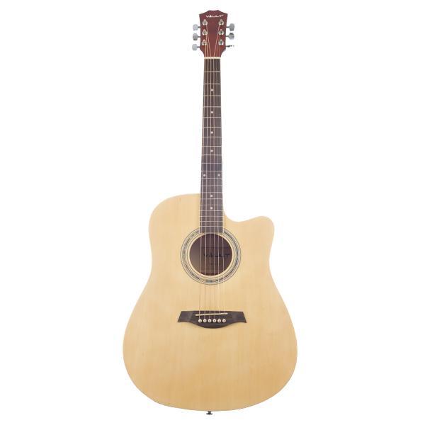 vault acoustic guitars vault ed-10c 41 inch cutaway acoustic guitar - open box