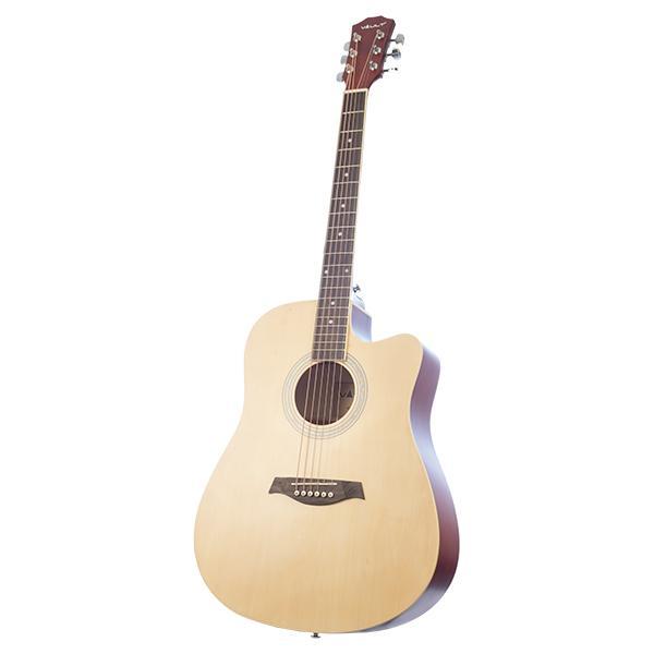 vault acoustic guitars vault ed-10c 41 inch cutaway acoustic guitar - open box