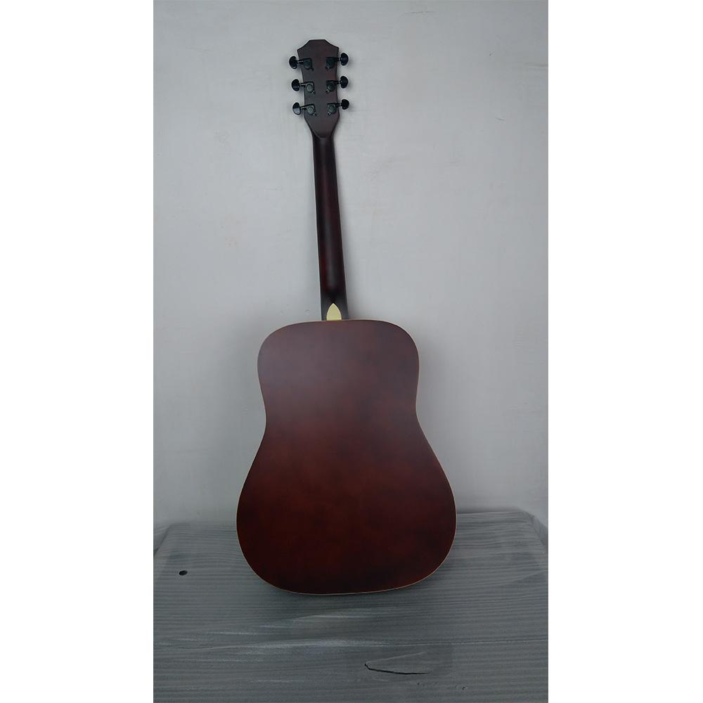 vault acoustic guitars vault ed-10d 41 inch dreadnought acoustic guitar - natural - open box b stock #barcode_202301898101