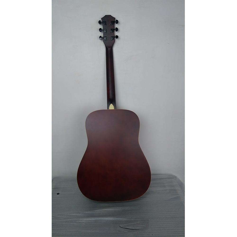 vault acoustic guitars vault ed-10d 41 inch dreadnought acoustic guitar - natural - open box b stock #barcode_202301898101