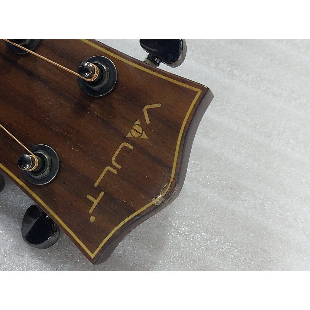 vault acoustic guitars vault s360t-sk 41 inch premium cutaway acoustic guitar - open box
