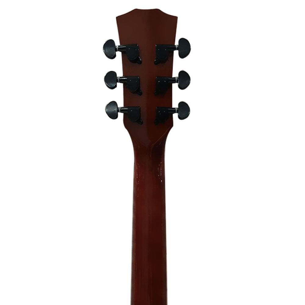 vault acoustic guitars vault traveller 34 inch acoustic guitar - natural gloss - open box