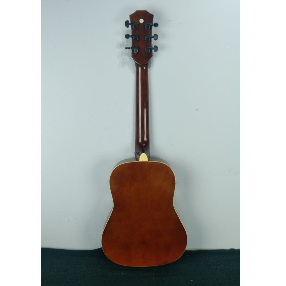 vault acoustic guitars vault traveller 34 inch acoustic guitar - natural gloss - open box b stock