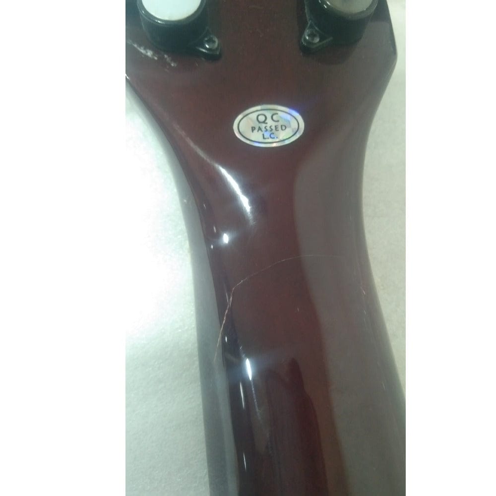 vault acoustic guitars vault traveller 34 inch acoustic guitar - natural gloss - open box b stock #barcode_202301953668