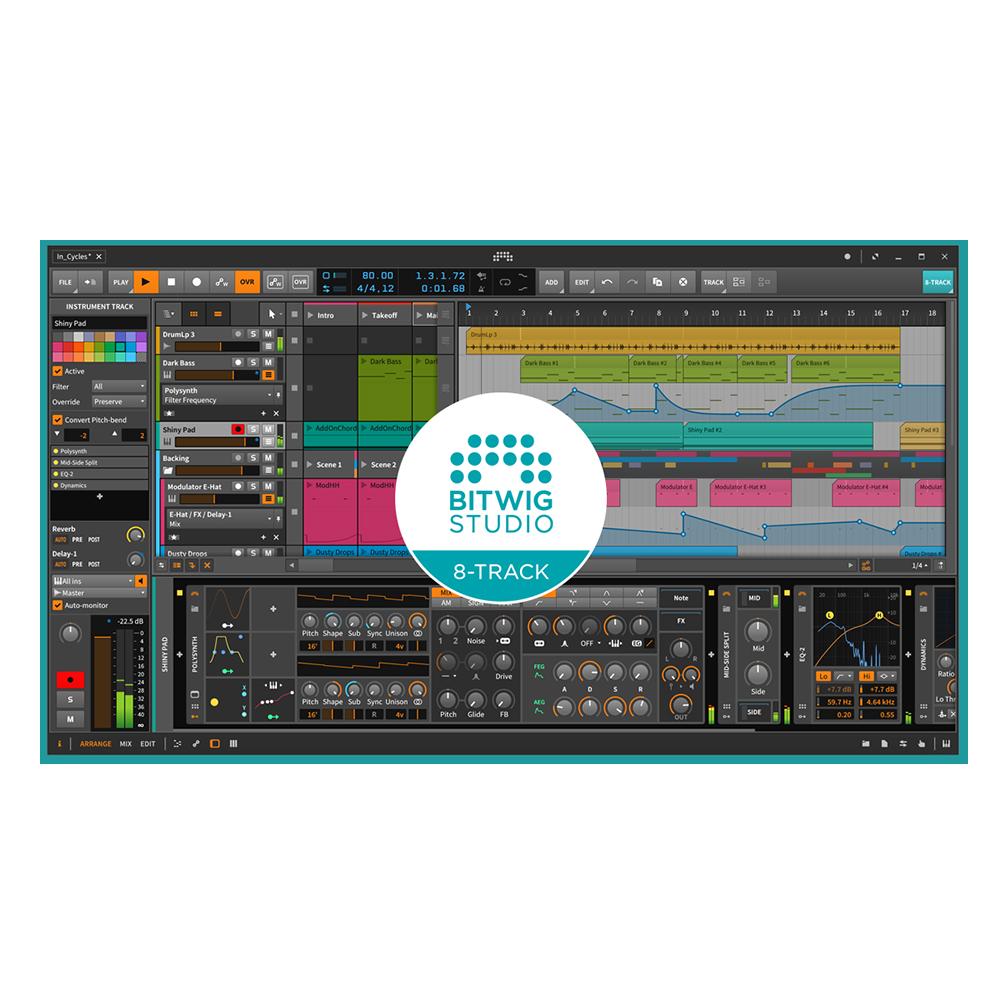 vault audio interfaces vault ai22hd 2x2 usb audio interface with 192khz recording and bitwig 8-track bundle