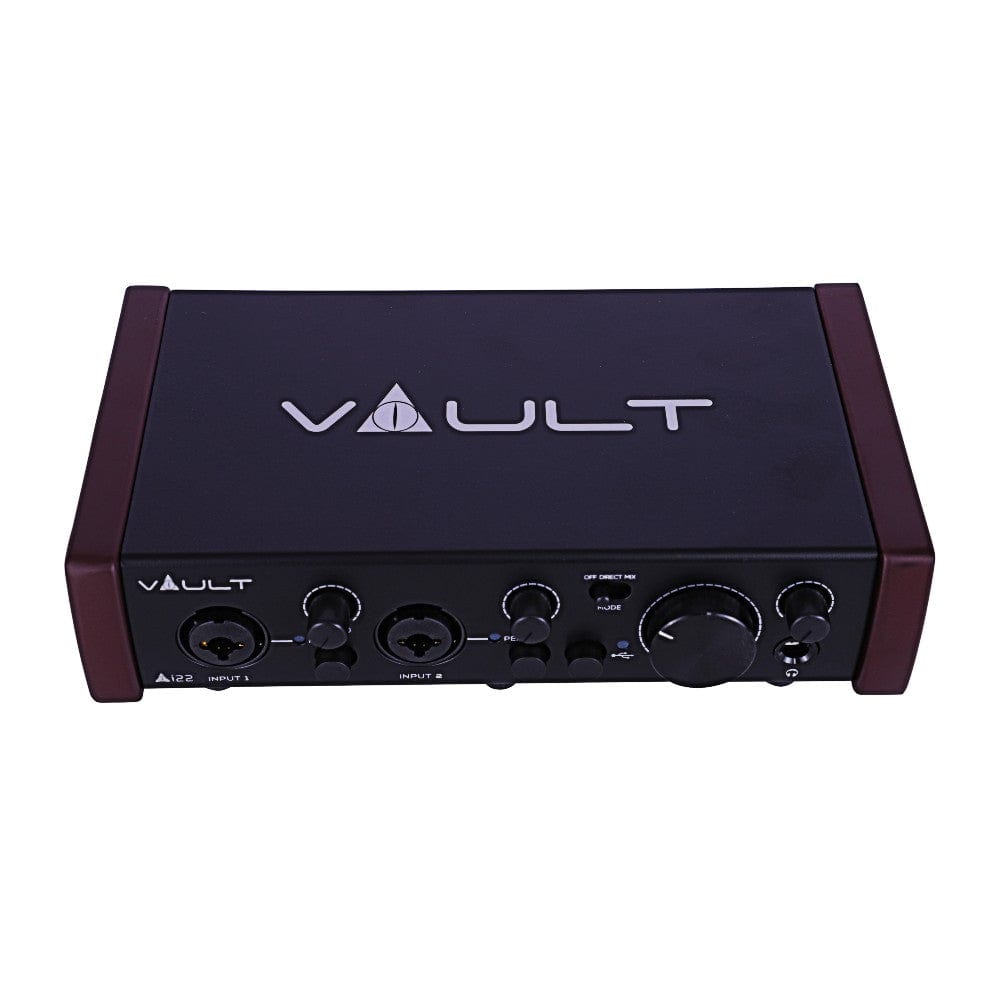 vault audio interfaces vault ai22hd 2x2 usb audio interface with 192khz recording and bitwig 8-track bundle