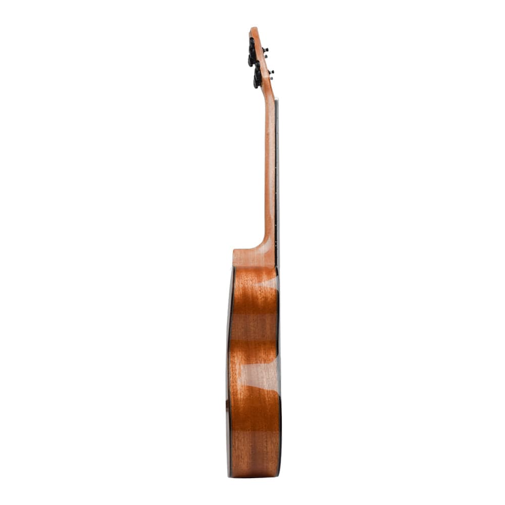 vault baritone ukuleles natural vault performer pro 30" all solid mahogany premium baritone ukulele with eq & gigbag - open box