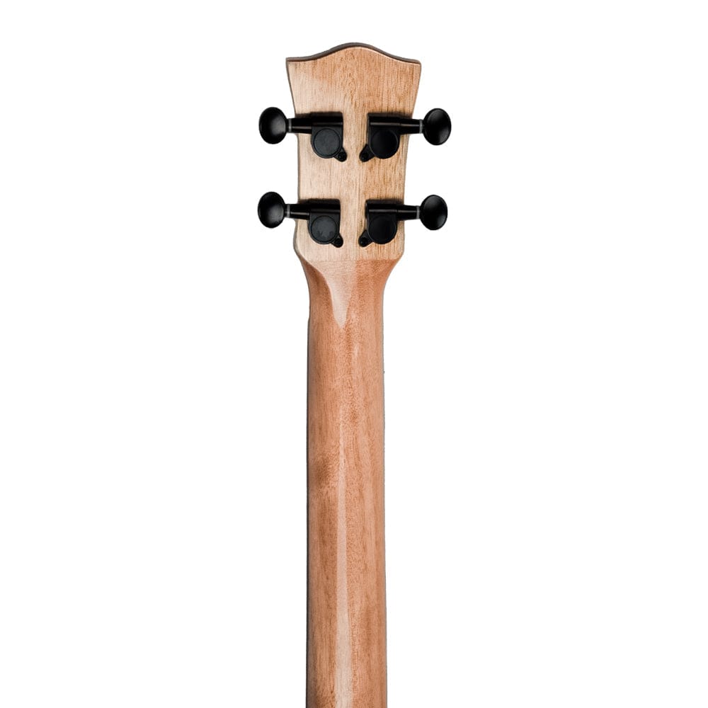 vault baritone ukuleles natural vault performer pro 30" all solid mahogany premium baritone ukulele with eq & gigbag - open box