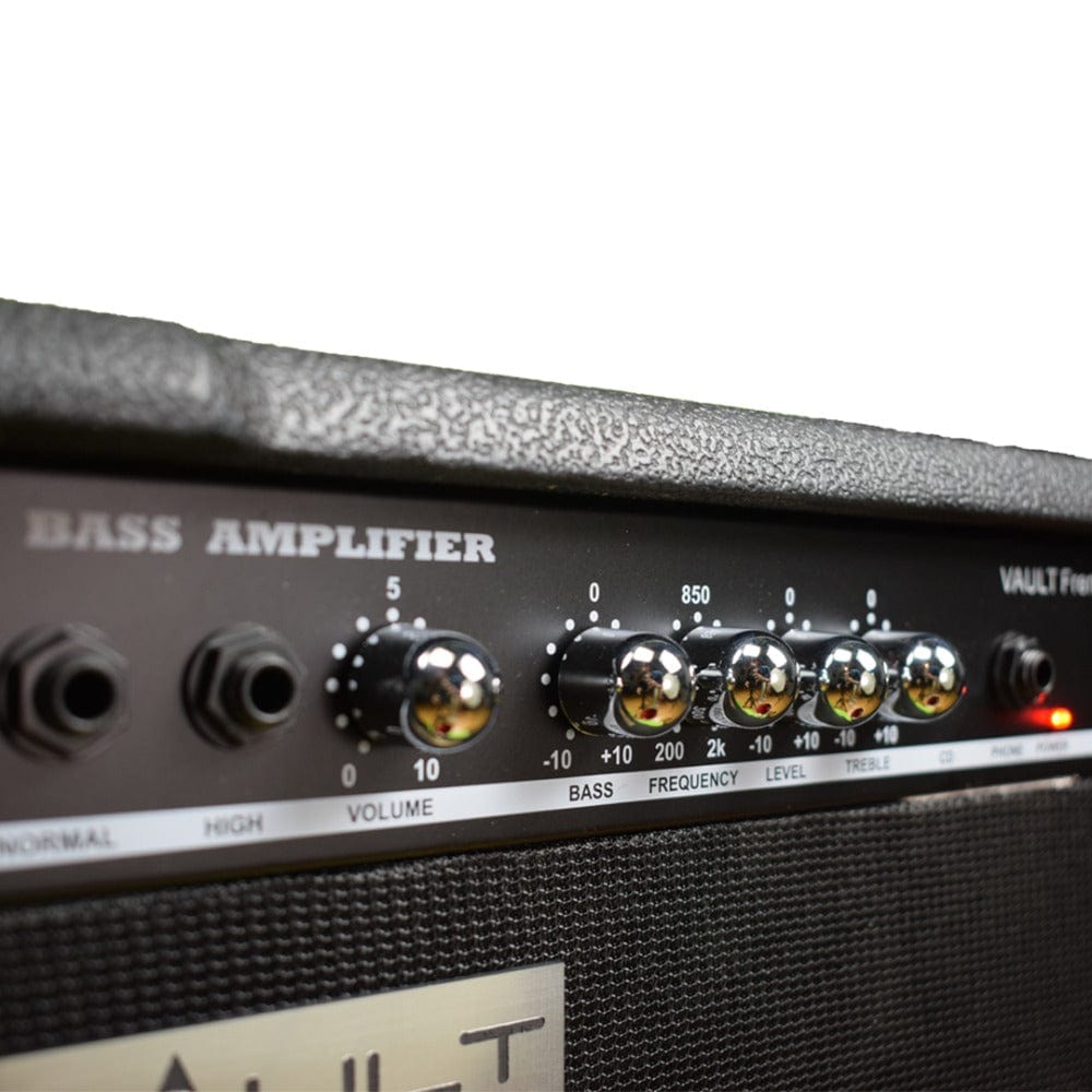 vault bass combo amplifiers vault frenzy 40b 40-watt combo bass guitar amplifier