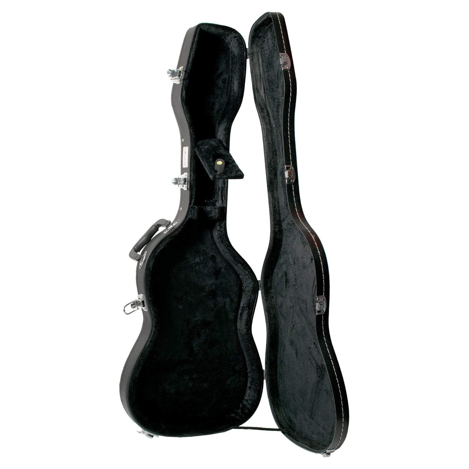 vault bass guitar cases vault bc-100 bass guitar hardshell case shaped